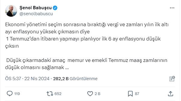 Şenol Babuşcu tek tek açıkladı! Emekli maaşlarında büyük oyun 11